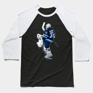 Connor Hellebuyck Goaltender Baseball T-Shirt